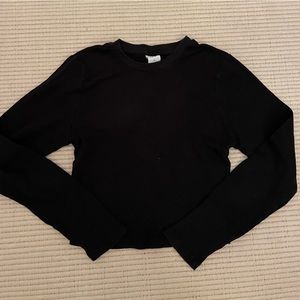 Aritzia cropped long sleeve